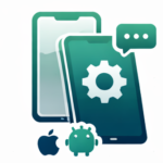 An image of our Services offering Mobile App Development for Android and iOS