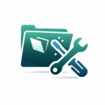 An image of our offered Services of filemaker web support and maintenance - tools over a folder with stars